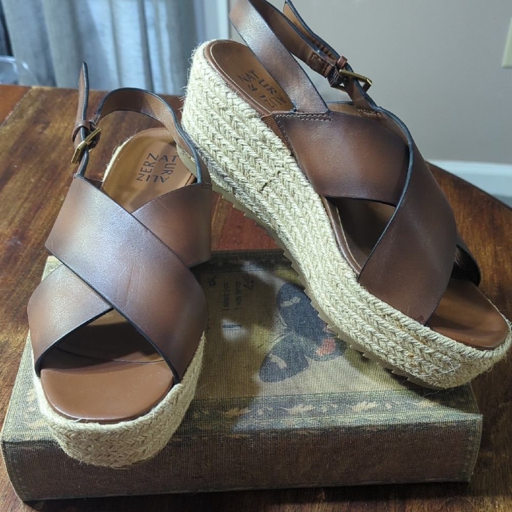 Naturalizer Oak Slingback Espadrille Platform/Wedge Sandal